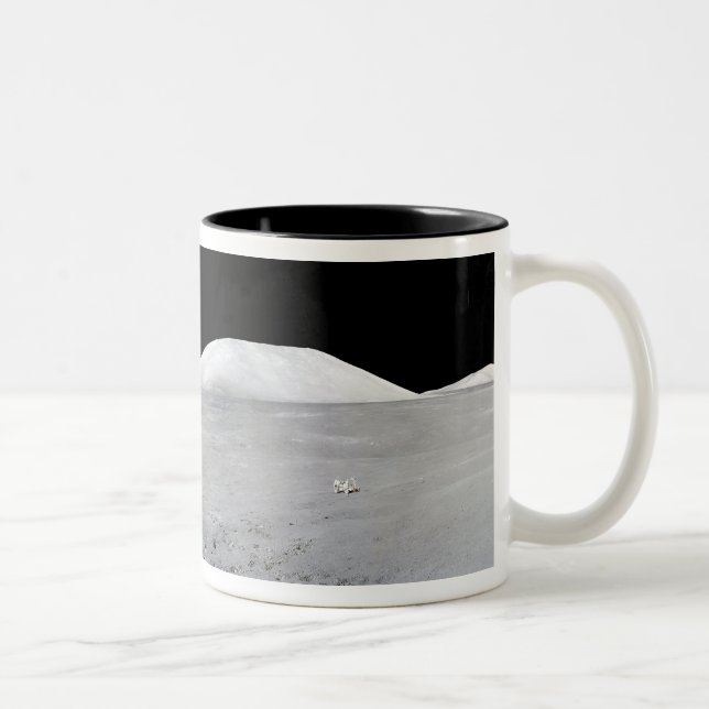 Apollo 17 Panorama Två-Tonad Mugg (Höger)