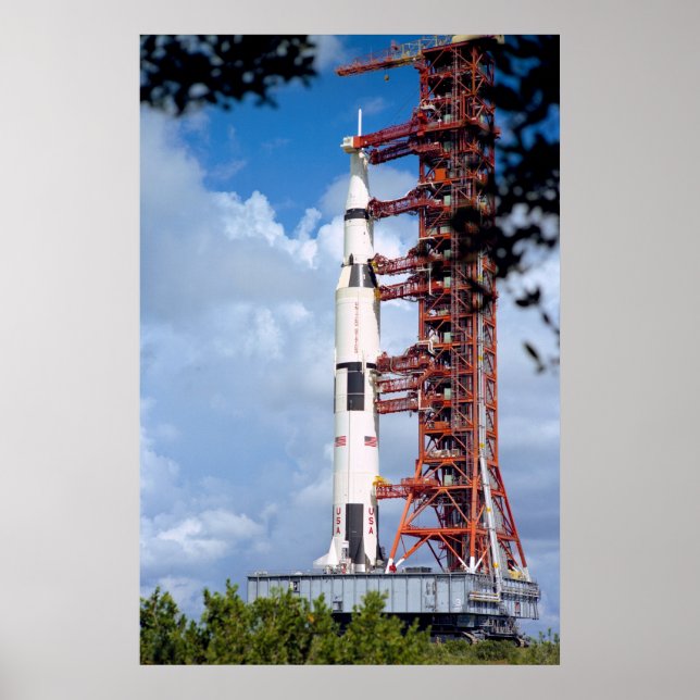 Apollo 17 Rollout Poster (Framsidan)