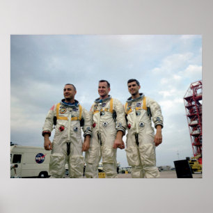 Apollo 1 Astronauter Poster