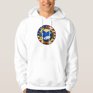 Apollo 1: Grissom vit & Chafee Sweatshirt Med Luva