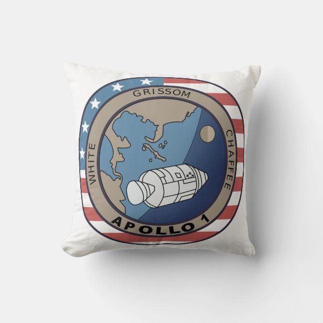 Apollo 1 Uppdrag korrigering Kudde (Framsida)