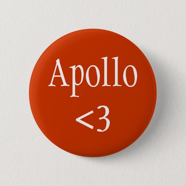 Apollo <3 Gud i Sol Knapp (Framsida)