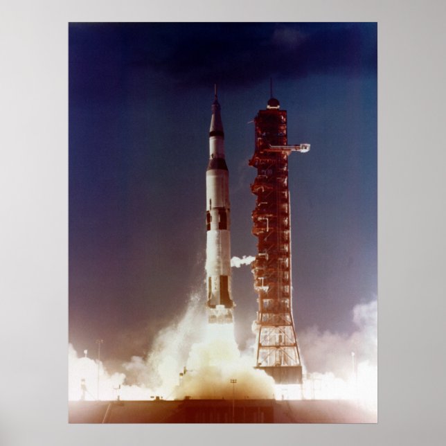 Apollo 4 Launch Poster (Framsidan)