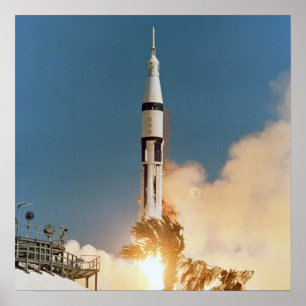 Apollo 7 Launch Poster