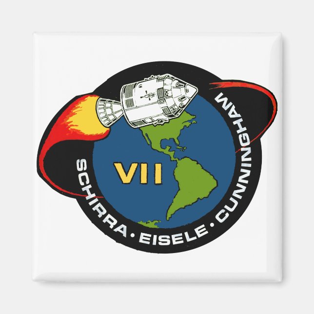Apollo 7 magnet (Framsidan)