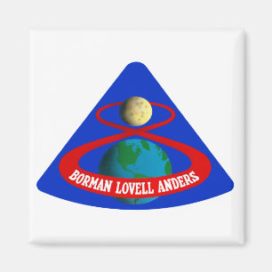 Apollo 8: Första manar till månen! Magnet
