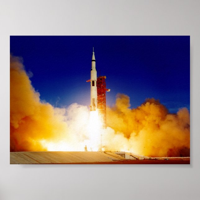 Apollo 8 Launch Poster (Framsidan)