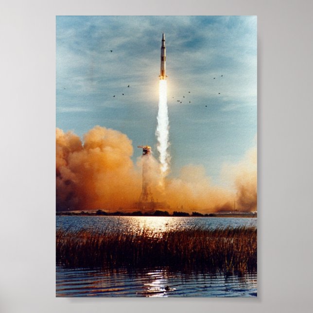 Apollo 8 Launch Poster (Framsidan)