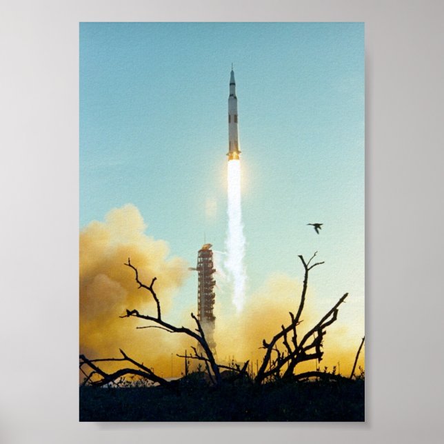 Apollo 8 Launch Poster (Framsidan)