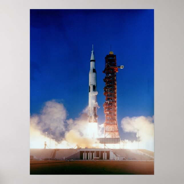 Apollo 8 Launch Poster (Framsidan)