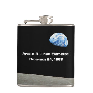 Apollo 8 Lunar Earthrise 50-årsdagen Fickplunta