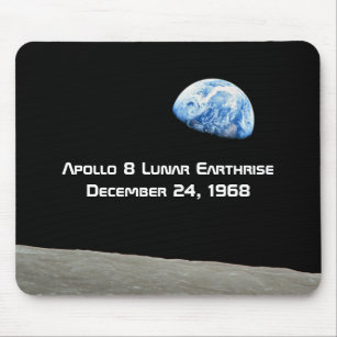 Apollo 8 Lunar Earthrise 50-årsdagen Musmatta