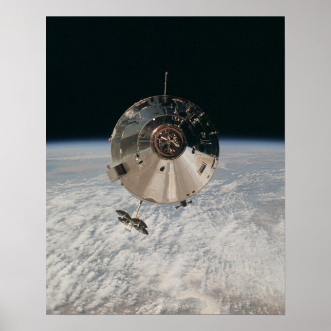 Apollo 9 Command & Service Modules Poster (Framsidan)