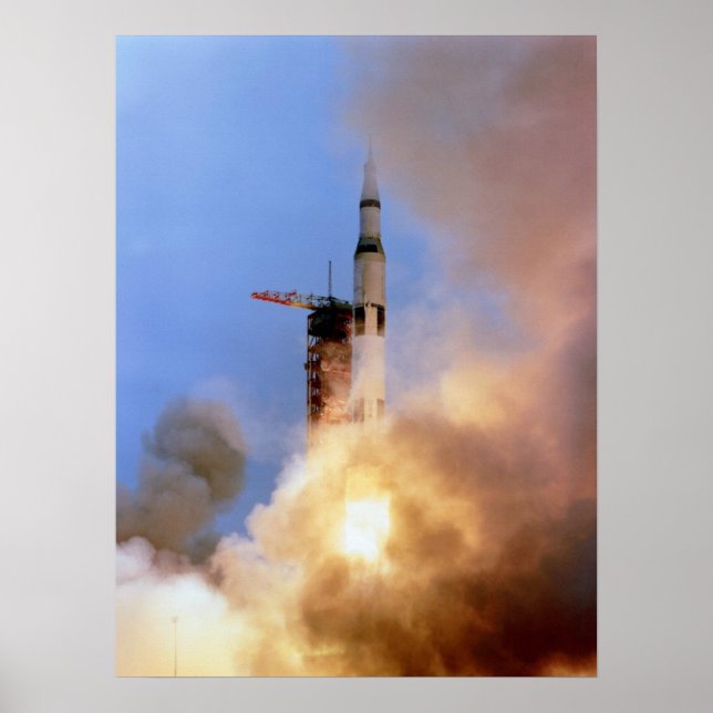 Apollo 9 Launch Poster (Framsidan)
