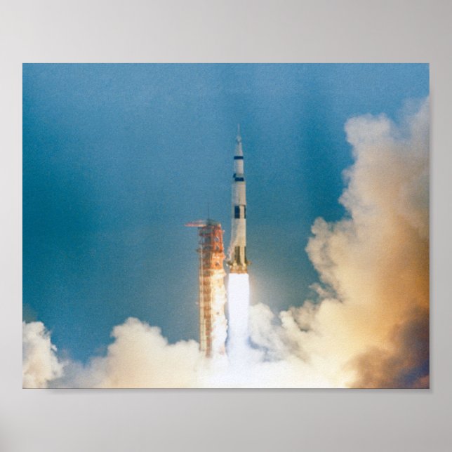 Apollo 9 Launch Poster (Framsidan)