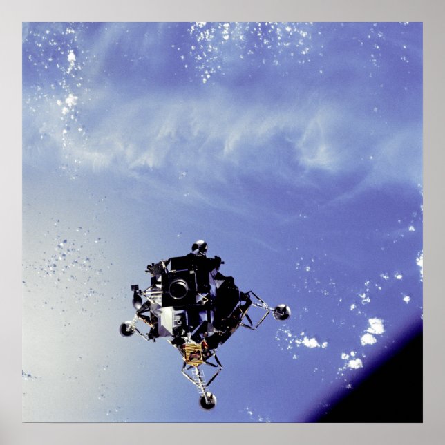 Apollo 9 Lunar Module Poster (Framsidan)
