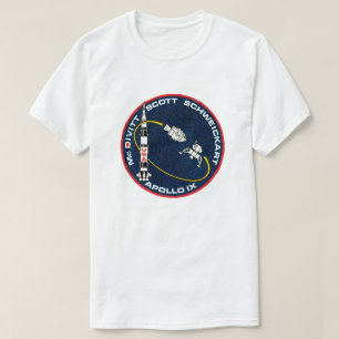 Apollo 9 NASA-uppdragslapp Logotyp T Shirt