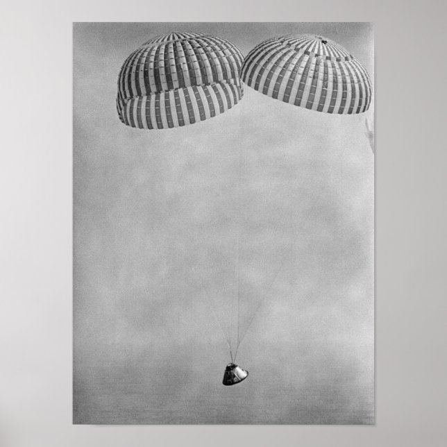 Apollo 9 Splashdown & Recovery Poster (Framsidan)