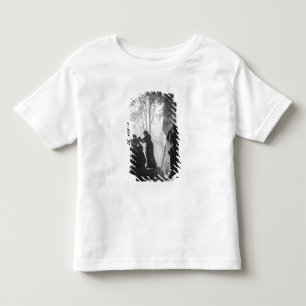 Apollo ansade vid Nymphs i bosqueten av bad Tee Shirt