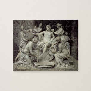 Apollo ansade vid nymphsna, påtänkta för groten pussel