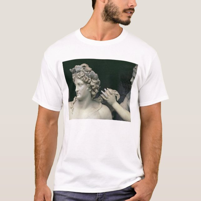 Apollo ansade vid nymphsna, specificerar den t-shirt (Framsida)