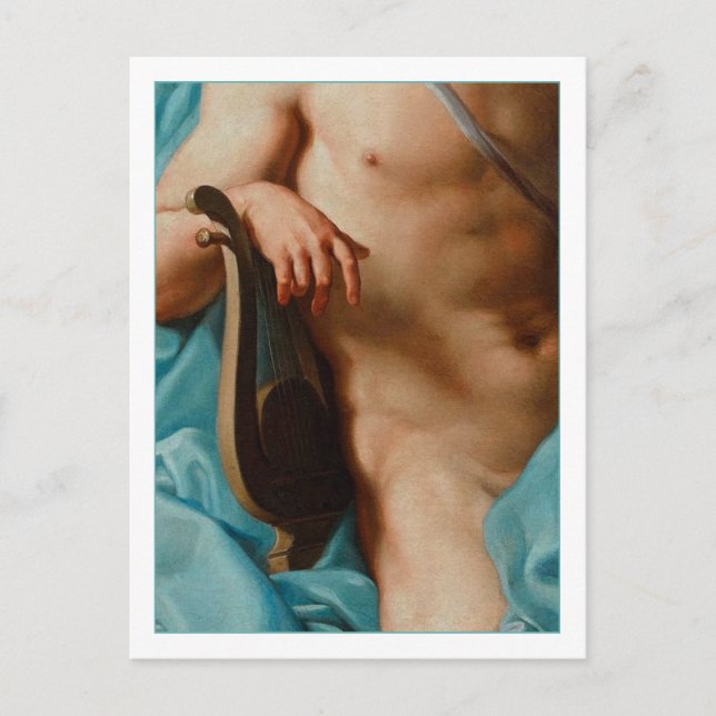 Apollo av Batoni Vykort (Framsida)