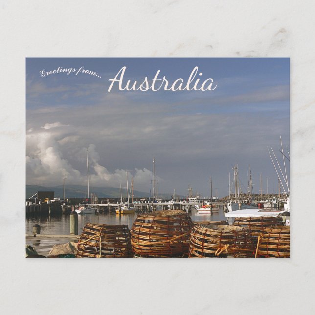 Apollo Bay Victoria Australien Vykort (Framsida)