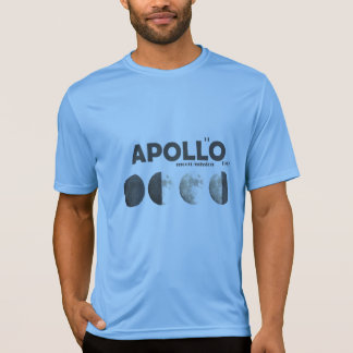Apollo beskickning - måne, 1969-2019 t shirt