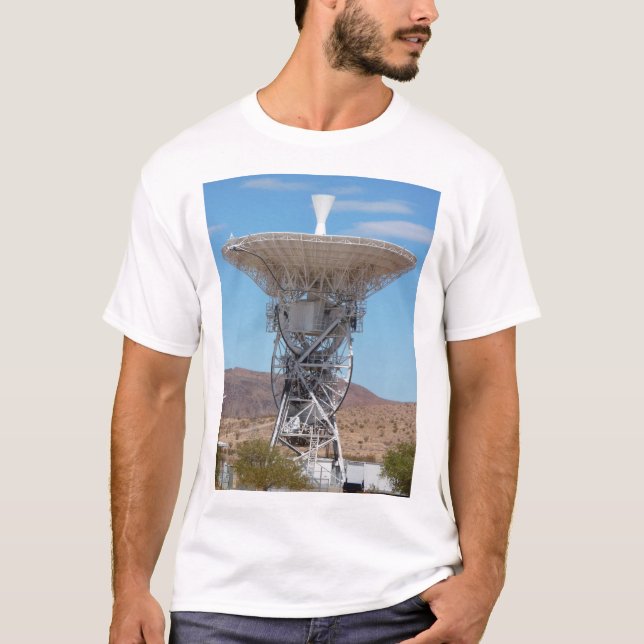 Apollo Deep Space Dish Antenna T Shirt (Framsida)