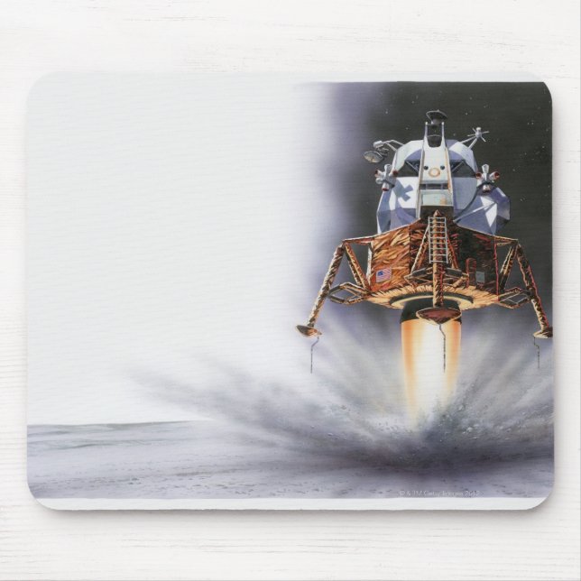 Apollo Eagle Lunar Module Musmatta (Framsidan)