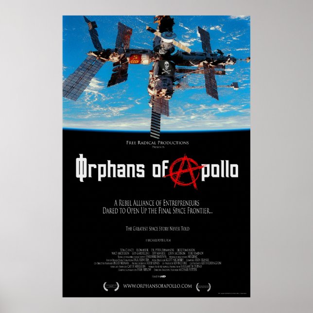 Apollo-filmens föräldralösa poster (Framsidan)
