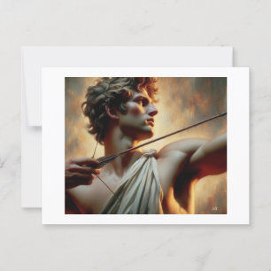 Apollo Greco Roman God. Vykort