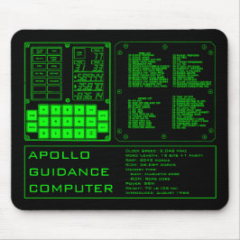 Apollo Guidance Computer Mouse Pad Musmatta