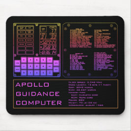 Apollo Guidance Computer Mouse Pad Musmatta
