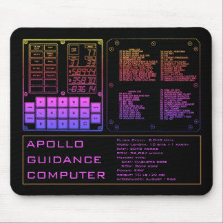 Apollo Guidance Computer Mouse Pad Musmatta