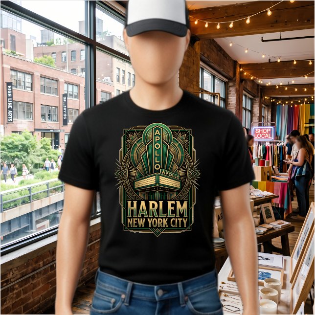 Apollo Harlem Teater Glow T Shirt (Skapare uppladdad)