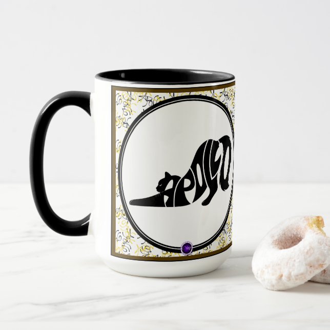 apollo katt 3 mugg (Med munk)