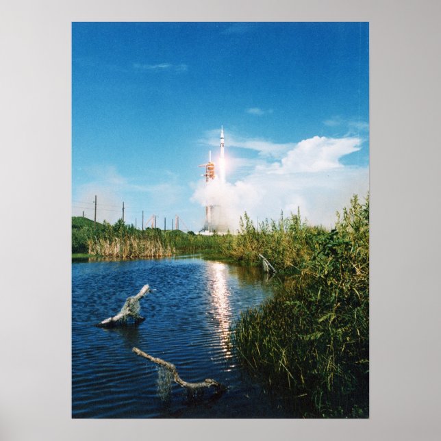 Apollo Launch (Apollo-Soyuz Test Project) Poster (Framsidan)