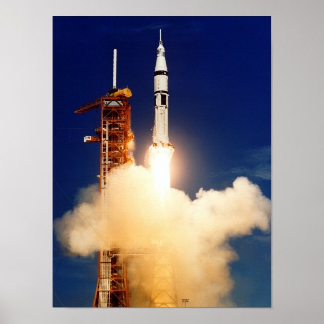 Apollo Launch (Apollo-Soyuz Test Project) Poster (Framsidan)