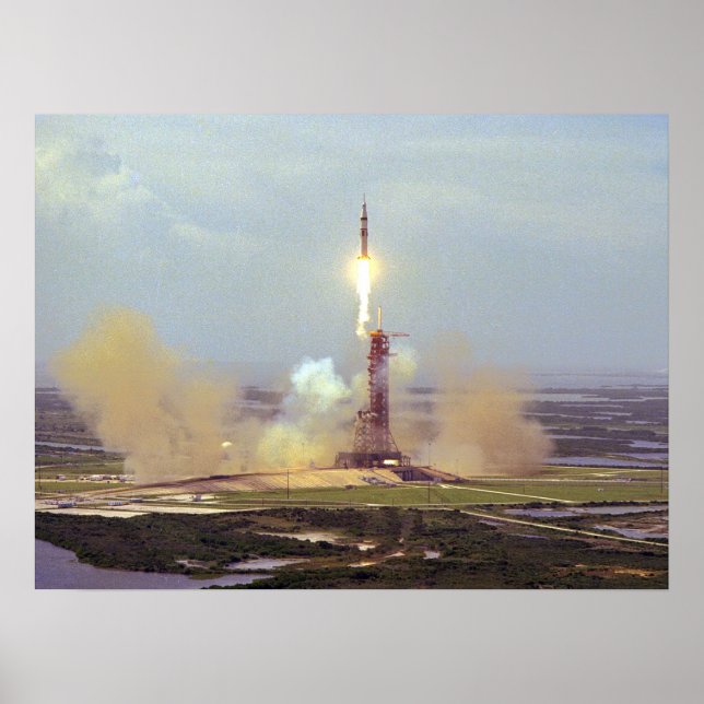 Apollo Launch (Apollo-Soyuz Test Project) Poster (Framsidan)