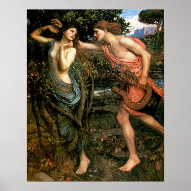 Apollo och Daphne Poster (Framsidan)