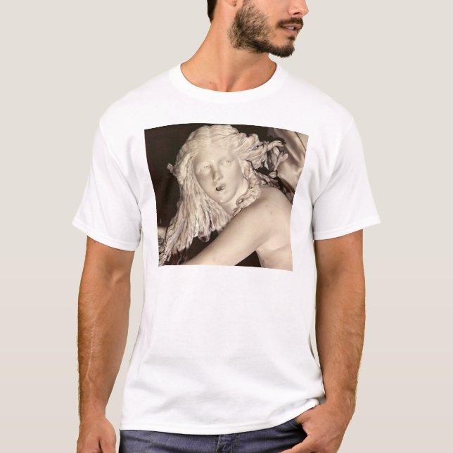 Apollo och Daphne, specificerar av Daphnes huvud T Shirt (Framsida)