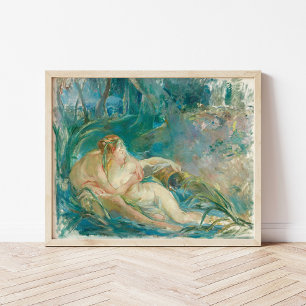 Apollo och Issé Berthe Morisot Poster