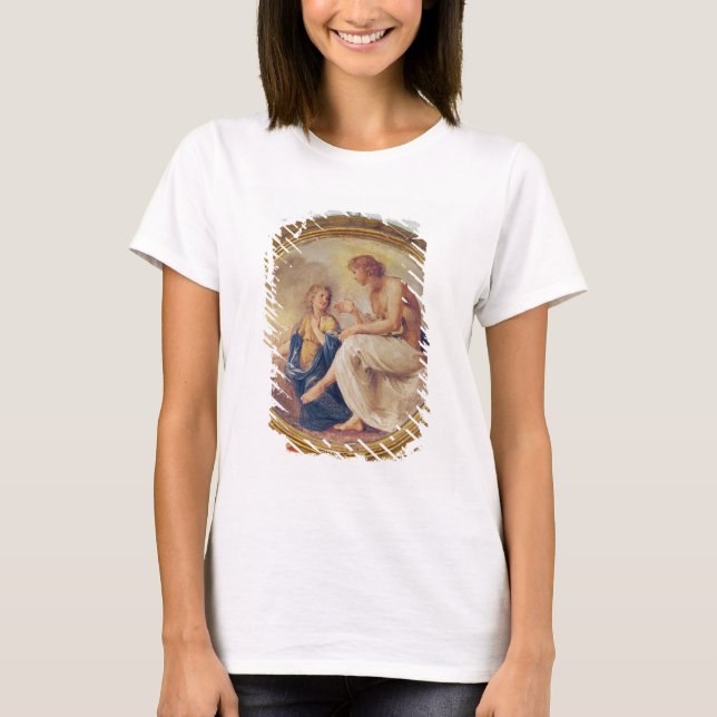 Apollo och Phaethon, c.1634 (frescoen) T-shirt (Framsida)