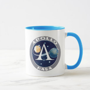Apollo programlogotyp mugg