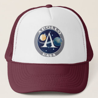 Apollo programlogotyp truckerkeps