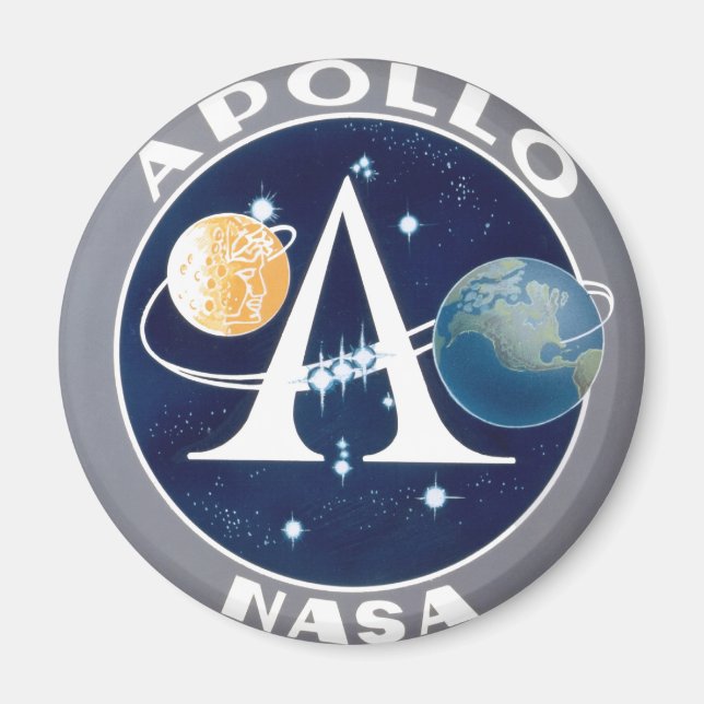 Apollo-programmet Magnet (Framsidan)