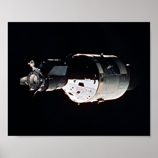 Apollo-rymdfarkoster (Apollo-Soyuz-testprojektet) Poster (Framsidan)