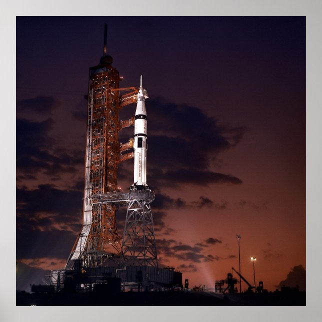 Apollo-rymdfarkoster (Apollo-Soyuz-testprojektet) Poster (Framsidan)