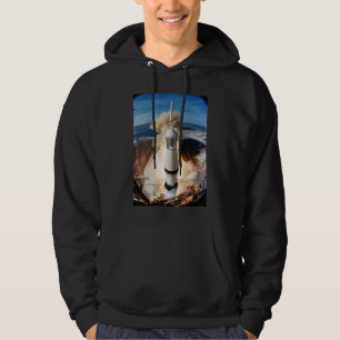 Apollo Saturn V-raket uppskjutning till månen 1969 Hoodie
